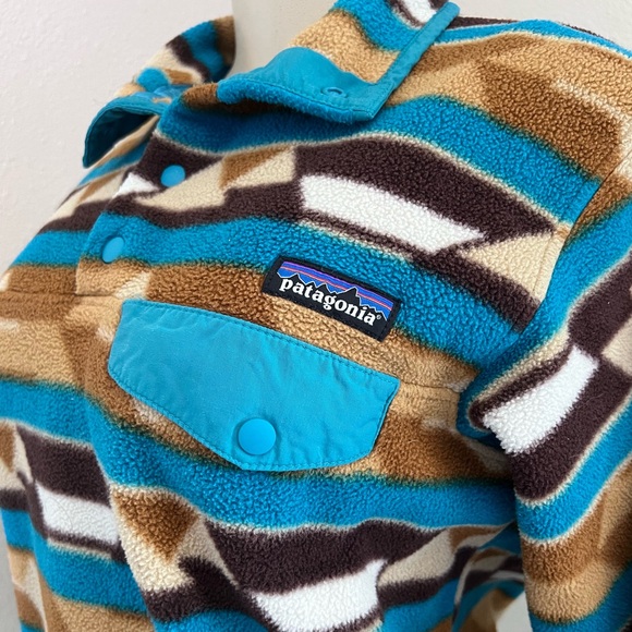 Patagonia Aztec Print Synchilla Size Small⭐️ - Picture 2 of 6